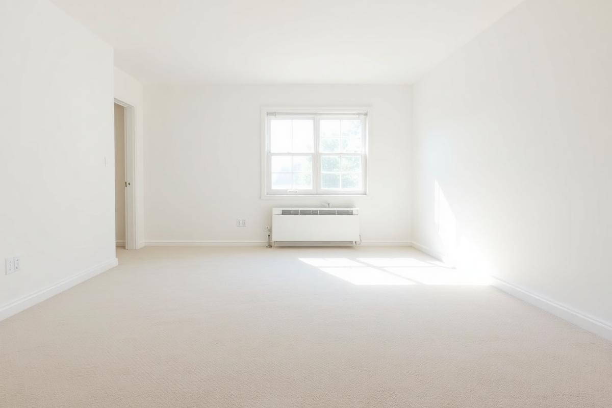 Rental property after cleaning